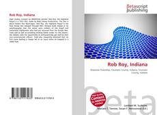 Buchcover von Rob Roy, Indiana