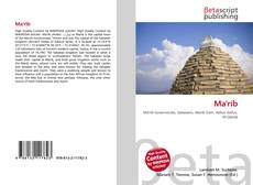 Couverture de Ma'rib