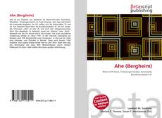 Обложка Ahe (Bergheim)