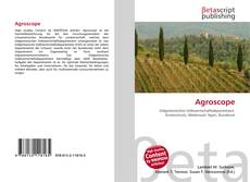 Couverture de Agroscope