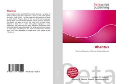 Copertina di Rhantus