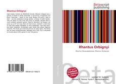 Copertina di Rhantus Orbignyi