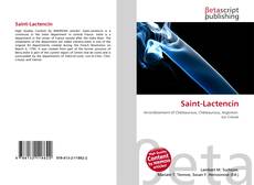 Copertina di Saint-Lactencin
