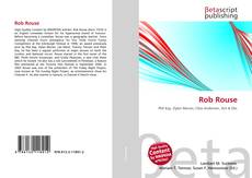 Portada del libro de Rob Rouse