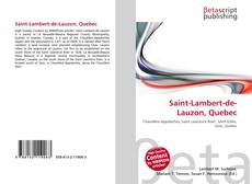 Couverture de Saint-Lambert-de-Lauzon, Quebec