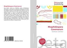 Copertina di Rhaphidospora Cavernarum