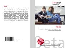 Portada del libro de Ahha