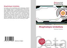 Portada del libro de Rhaphiolepis Umbellata