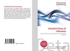 Portada del libro de Socialist Party of Lithuania