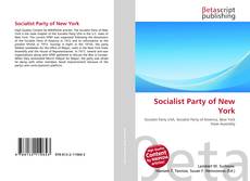Buchcover von Socialist Party of New York