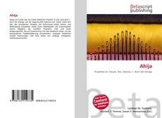 Couverture de Ahija