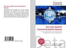 Copertina di Sun Java System Communications Express