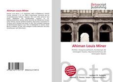 Copertina di Ahiman Louis Miner
