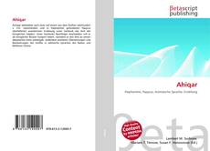 Copertina di Ahiqar
