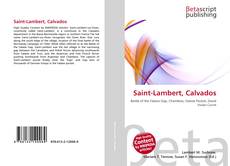 Saint-Lambert, Calvados kitap kapağı