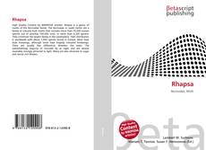 Rhapsa kitap kapağı