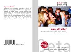 Buchcover von Agua de beber