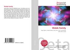 Capa do livro de Wolek Family 