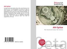 Couverture de Ahl-Spitze