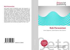 Buchcover von Rob Paravonian