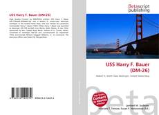 Copertina di USS Harry F. Bauer (DM-26)