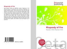 Buchcover von Rhapsody of Fire