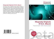 Portada del libro de Rhapsody Originals (P.O.D. Album)