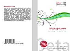 Copertina di Rhaptopetalum