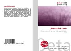 Ahlbecker Fenn的封面