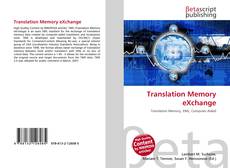 Portada del libro de Translation Memory eXchange