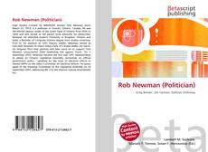 Buchcover von Rob Newman (Politician)