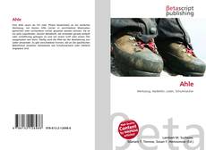 Buchcover von Ahle