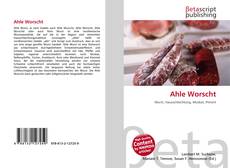 Copertina di Ahle Worscht