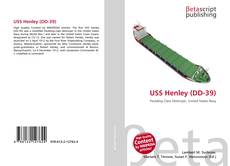 Buchcover von USS Henley (DD-39)