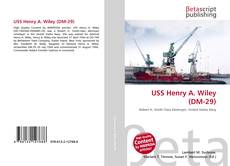 Copertina di USS Henry A. Wiley (DM-29)