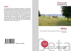 Buchcover von Ahlen