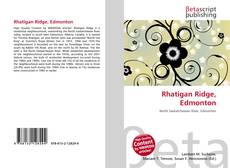 Rhatigan Ridge, Edmonton的封面