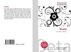 Copertina di Rhatta