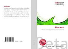 Copertina di Rhaunen