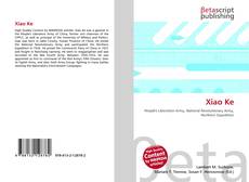 Buchcover von Xiao Ke