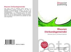 Buchcover von Rhaunen (Verbandsgemeinde)