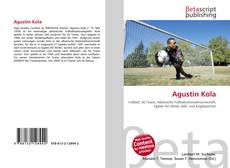 Portada del libro de Agustin Kola