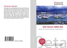 Portada del libro de USS Heroic (AMc-84)