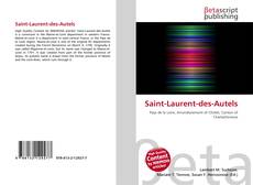 Portada del libro de Saint-Laurent-des-Autels