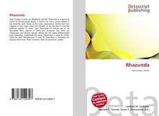 Rhazunda的封面