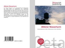 Capa do livro de Ahlener Wasserturm 