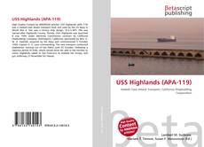 USS Highlands (APA-119)的封面