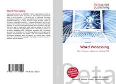 Capa do livro de Word Processing 