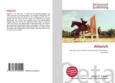 Ahlerich kitap kapağı