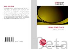Copertina di Rhea Gall Force